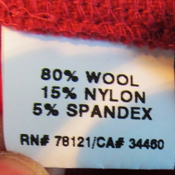 EILEEN FISHER Dark Coral Wool, Blazer SZ S - Picture 4 of 9